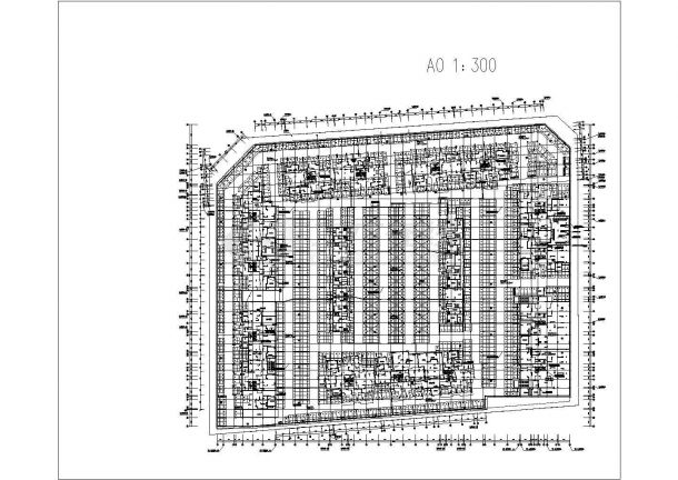某大型住宅小区地库电气CAD设计图-图二