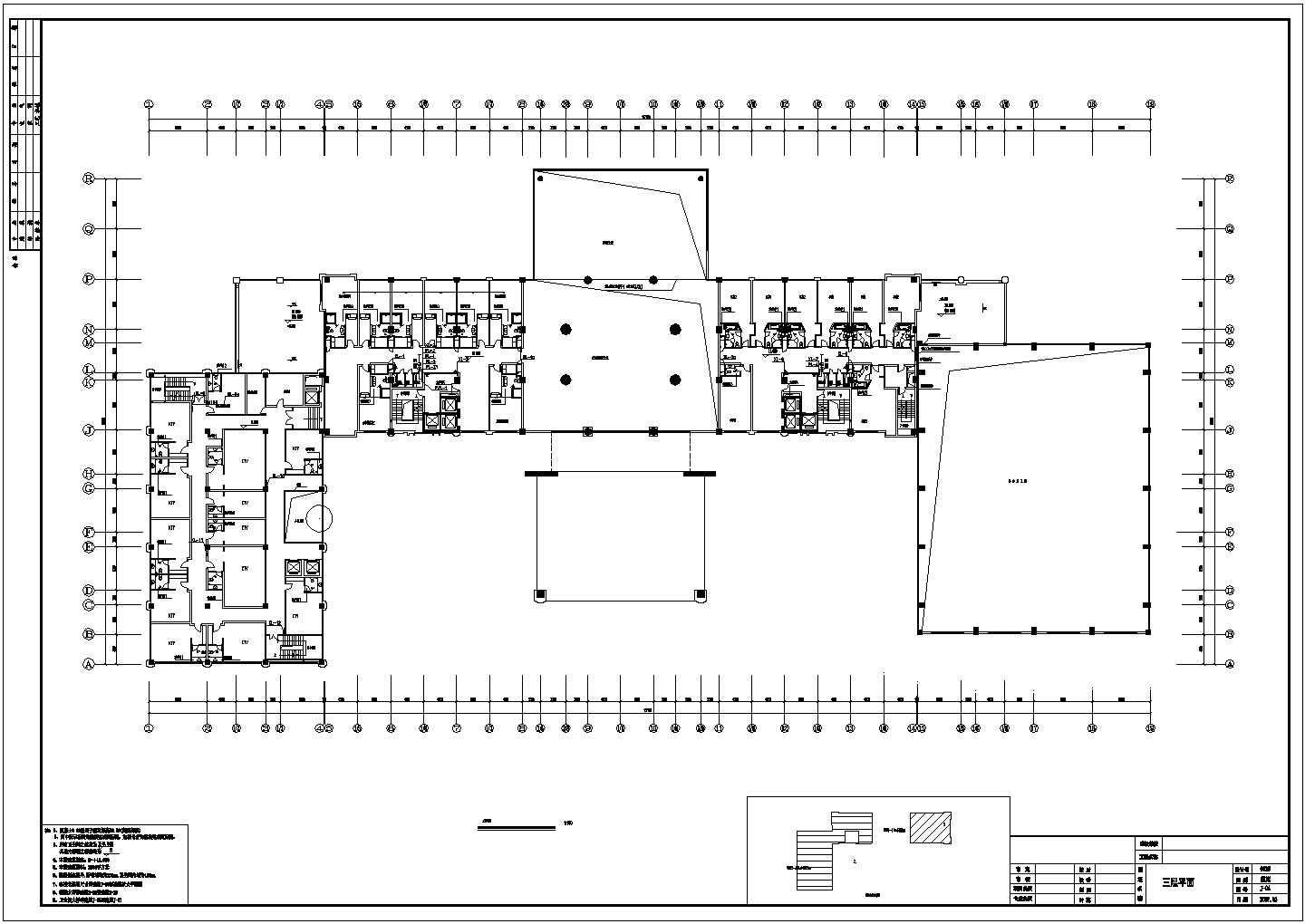 某酒店十一层框架结构消防给水设计方案图