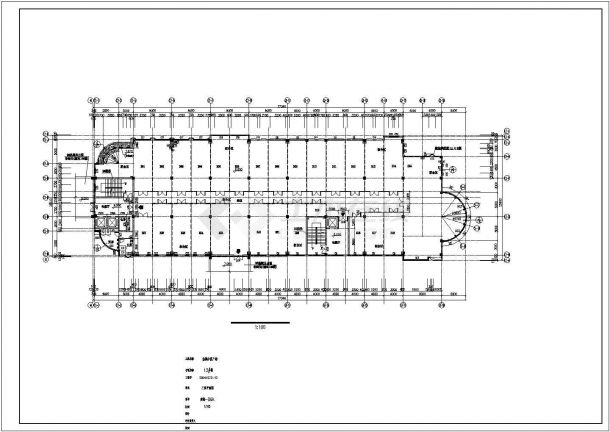 盐城中茵海华广场12#楼设计施工CAD建筑图-图二