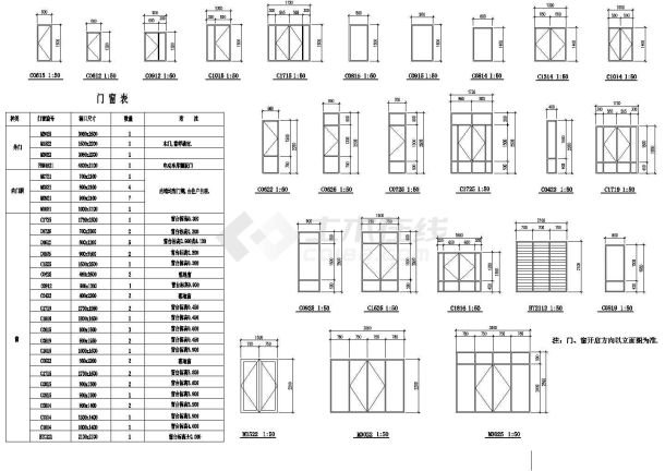 办公楼建筑设计方案及施工全套CAD图纸-图一