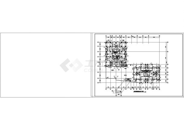 某28层高层住宅给排水设计方案全套CAD图纸-图二