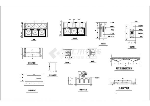 某地小型单层工业厂房建筑设计图（全套）-图二