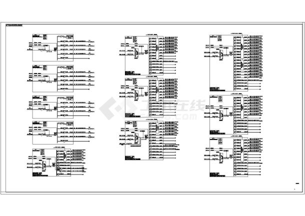 20层高层商业综合体电气设计施工图-图一