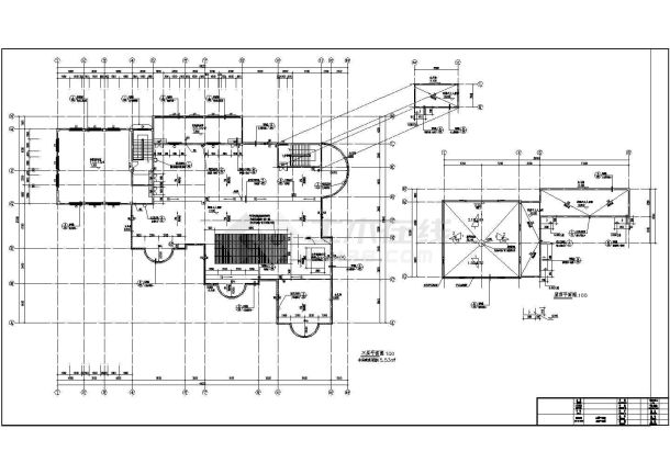 3层6班幼儿园建筑结构设计施工图-图二