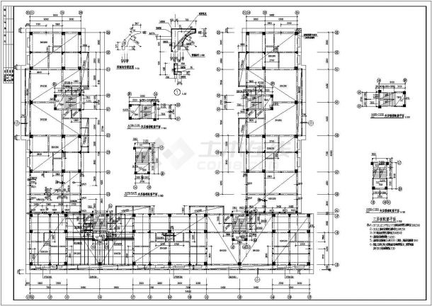 某地八层框架结构住宅楼建筑施工图-图二