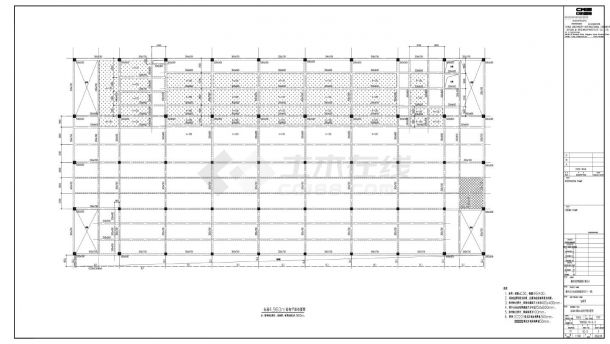 T1045CB-19-G-1食堂-结构CAD-图二