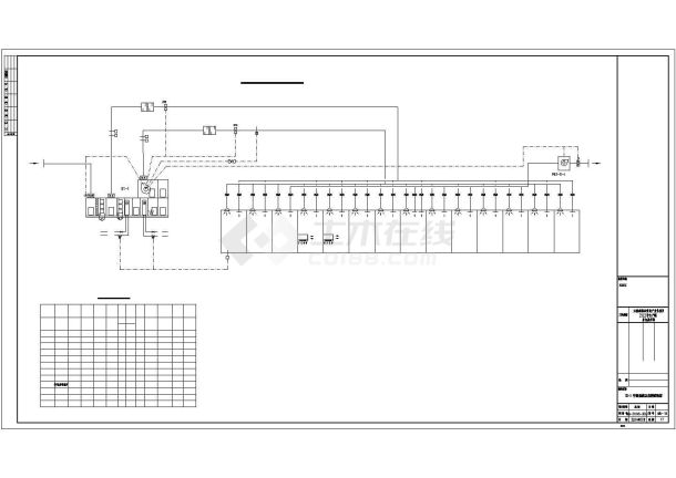 2层活疫苗原液车间水暖设计施工图-图二