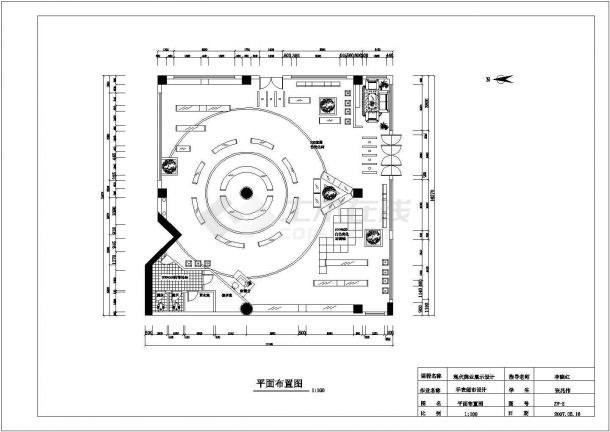 某商业小空间设计图-图一