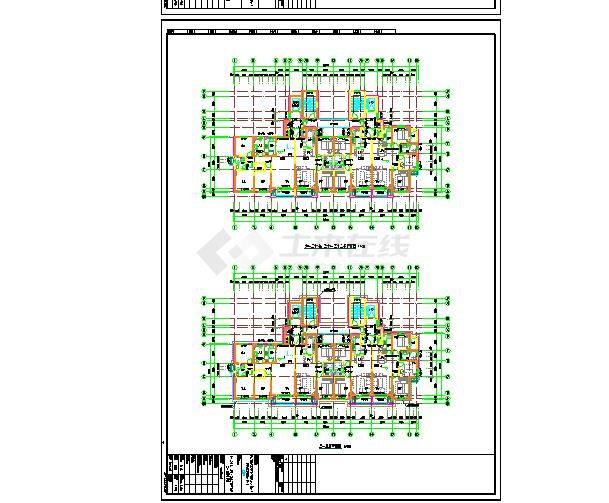 33层2#高层住宅建筑水暖电设计施工图-图一