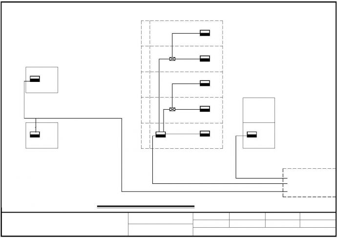 某地区广海高速大队电气CAD设计图_图1