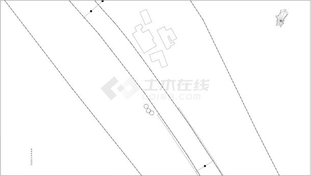 某新路沿线设计植物配置图-图二