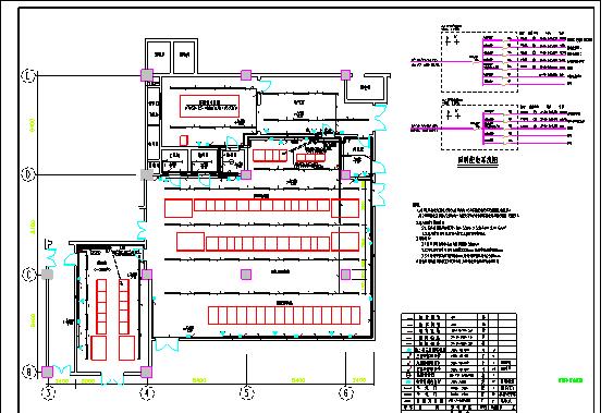 某地商场10KV配电所全套电气建筑设计图