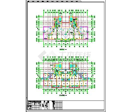 33层7#高层住宅建筑水暖电设计施工图-图一