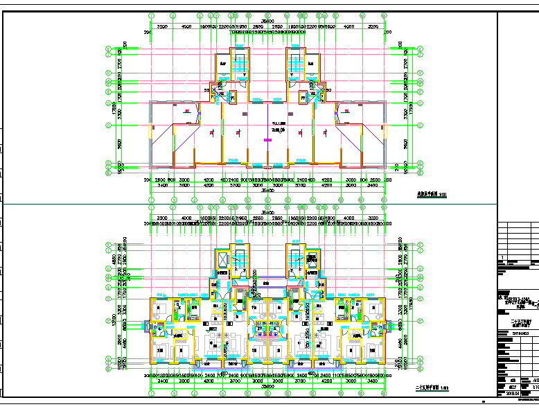 25层8#高层住宅建筑水暖电设计施工图