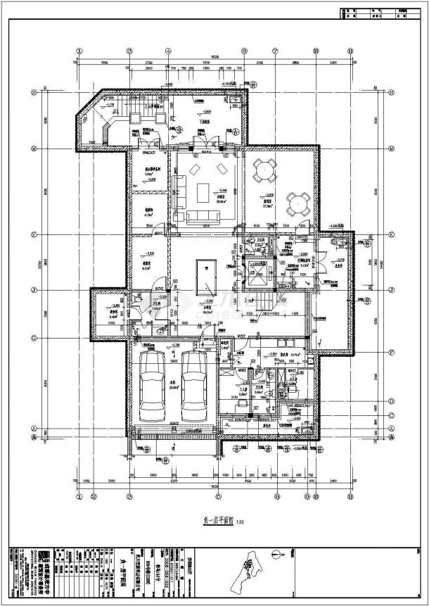 马栏山1号工程29号楼平面设计方案图-图二