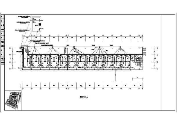 豪华会所电气建筑设计施工图（共3张）-图一