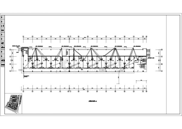 豪华会所电气建筑设计施工图（共3张）-图二