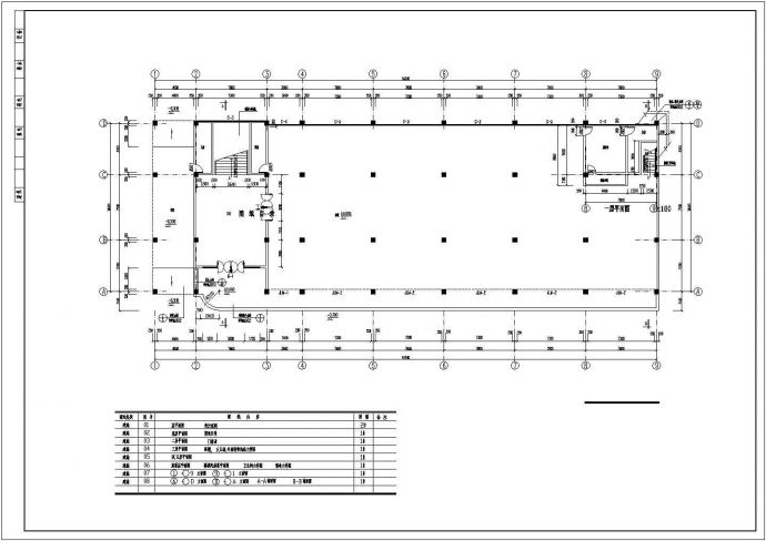 商住楼建筑施工及设计方案全套CAD图纸_图1