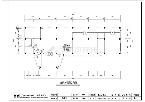 南海高达办公楼大堂效果图-图二