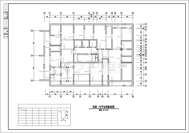 40层超高层纯剪力墙住宅楼详细结构设计施工图纸-图一