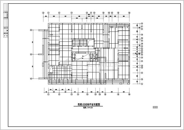 40层超高层纯剪力墙住宅楼详细结构设计施工图纸-图二