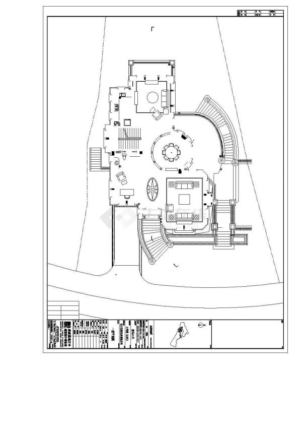 马栏山1号工程十一号楼负一层设计图-图二