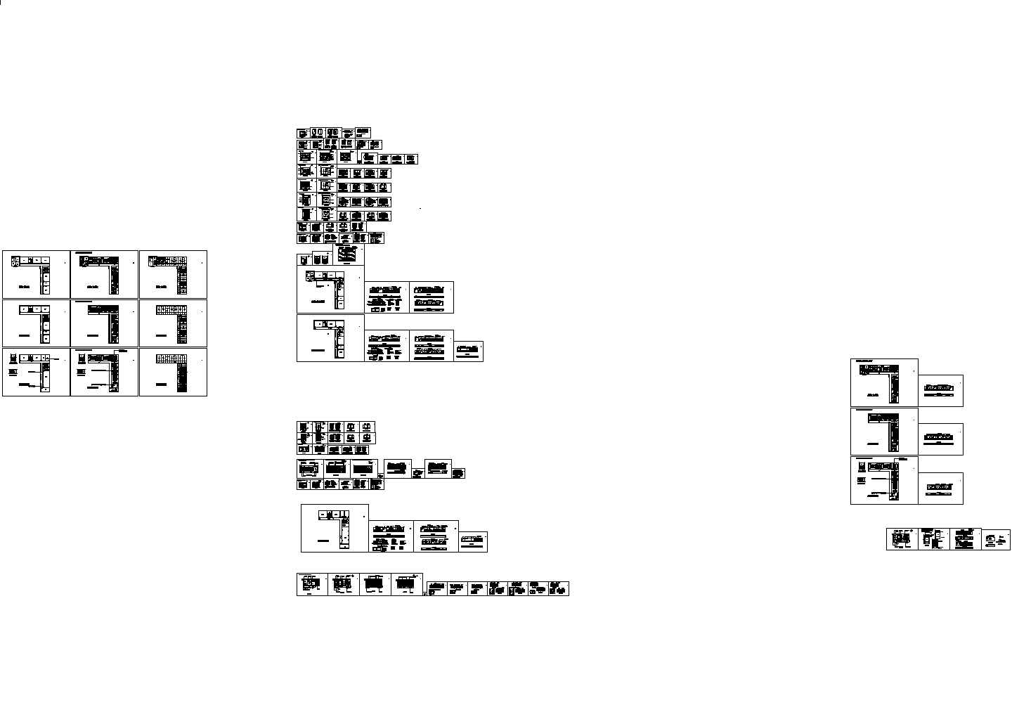 两份学校（幼儿园）维修办公室装修图