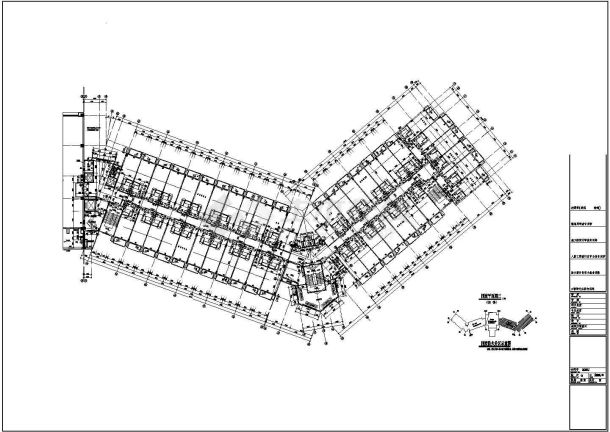 某五星级大酒店主楼建筑暖通空调设计cad-图二