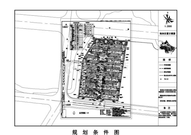 宁波某小区17栋楼建筑设计施工图-图一