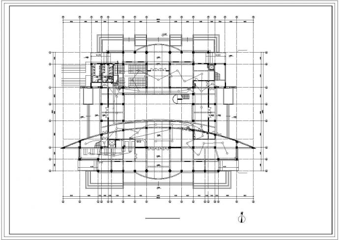 某地大学图书馆建筑电气设计施工图_图1