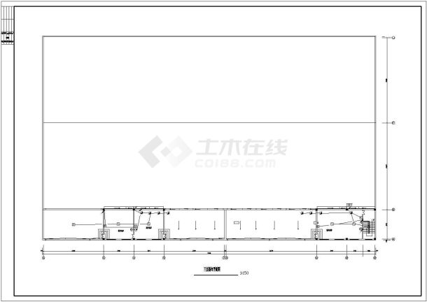 某地超市电气设计方案CAD施工图-图二