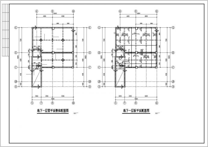 十几层小高层住宅楼框剪结构详细施工工程图纸_图1