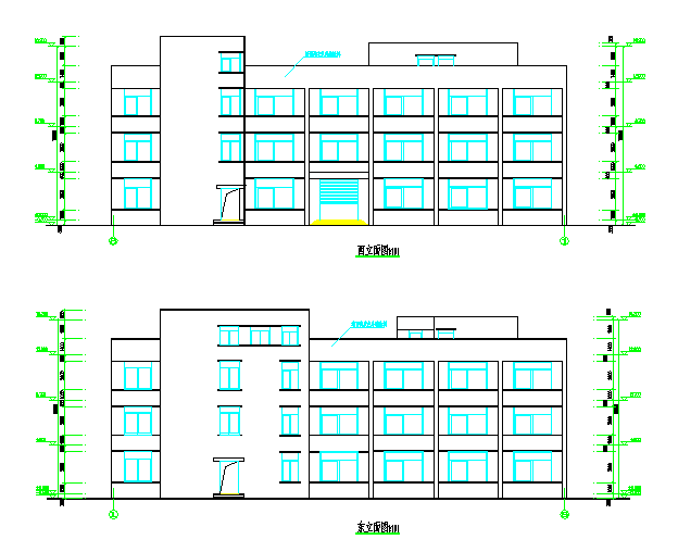 某厂房建筑cad施工图_图1