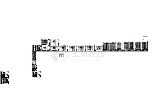 某大厦建筑工程建筑施工图纸-图一