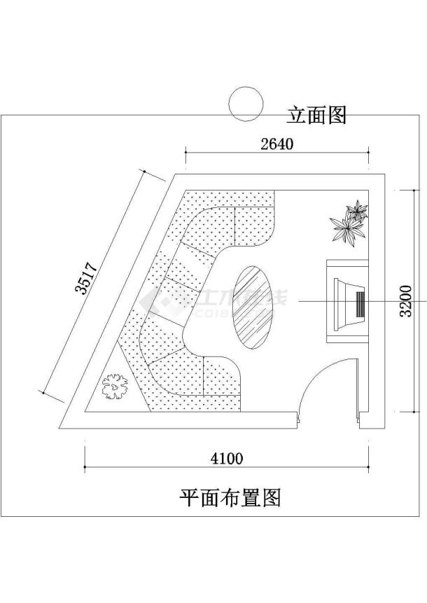 某地下层消防系统电气控制平面图（全套）-图二