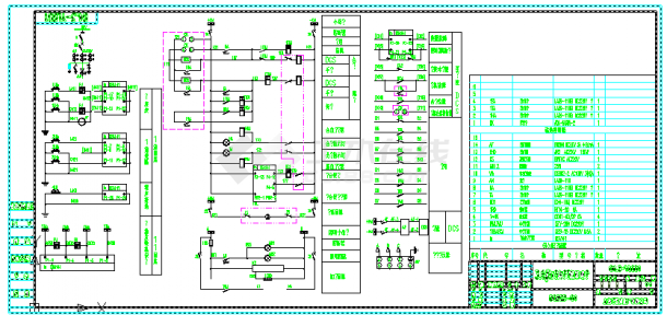 纸机6KV系统电气原理图纸（节点详细）-图二
