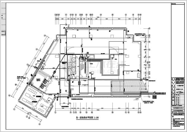 某小区二十四层框架结构住宅楼给排水消防施工图-图二