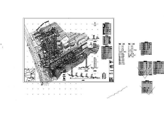 [山东]两层新古典风格商业街建筑施工图（含4栋楼 效果图）_图1