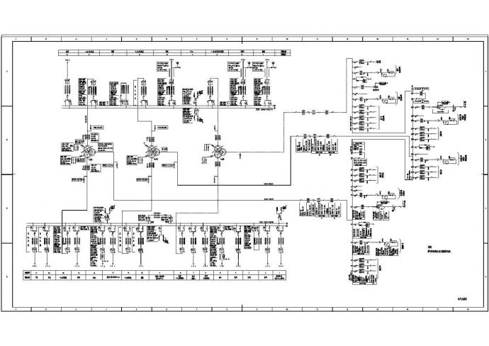 某地区某电站变电所电气及设备设计CAD施工图纸_图1