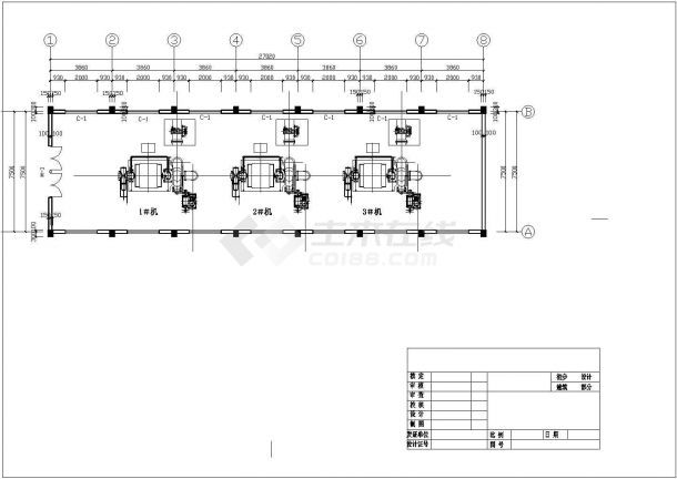 某地区变电所电气及设备设计CAD施工图纸-图二