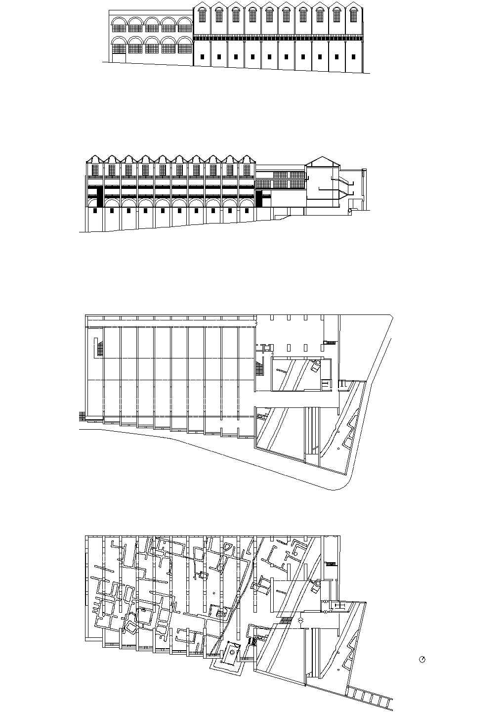 【世界名建筑】罗马艺术国家博物馆cad图纸参考