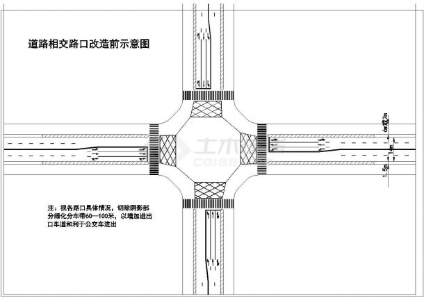 路口交通标准设计图.dwg-图二