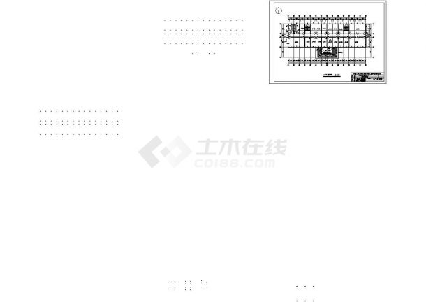 池州富华行政指挥中心施工组织设计cad图及说明-图二