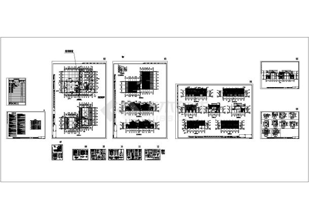 较系统全面的古建筑全套设计施工图-图一