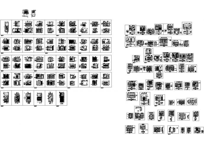 某101套各类柜子施工CAD图纸设计_图1