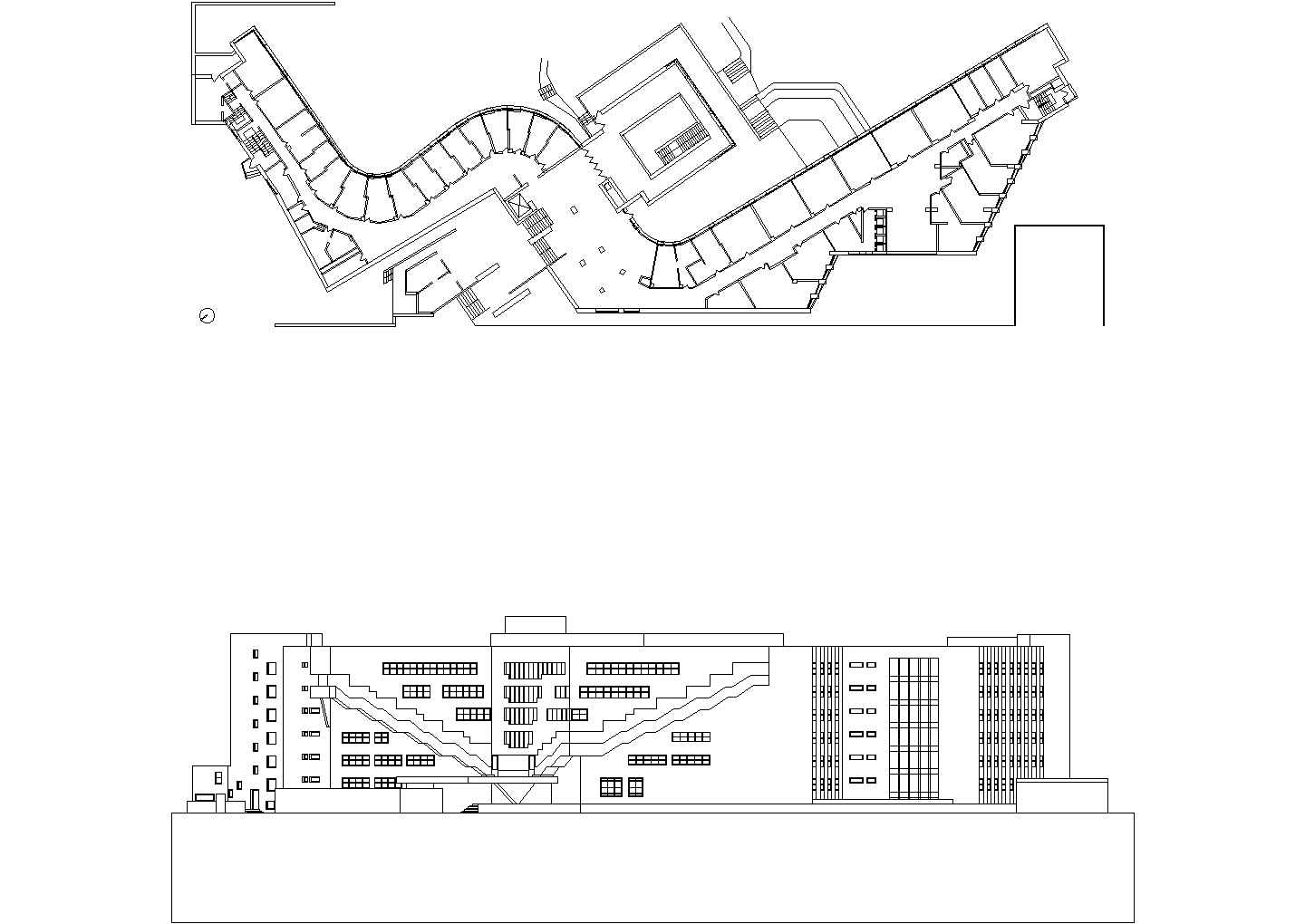 【世界名建筑】贝克住宅cad图纸