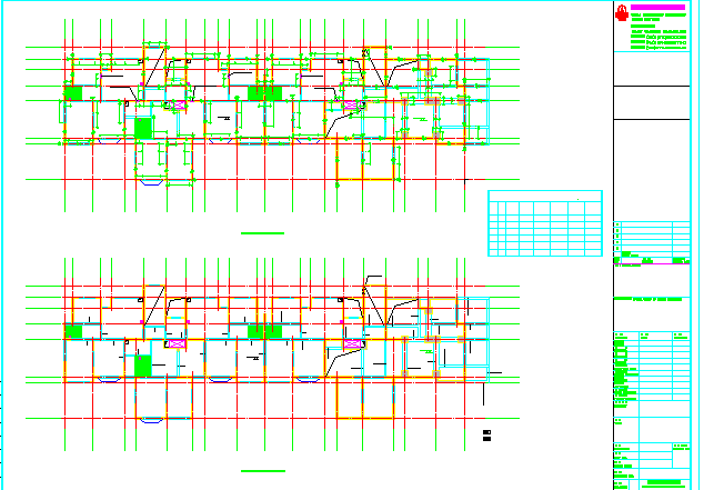 商住楼剪力墙结构建筑施工图纸（全套）_图1