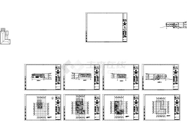 巴厘岛别墅地中海风情平房型A1建筑图纸-图一