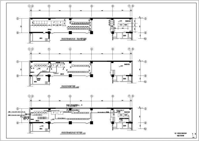 二十五层办公楼电气全套设计CAD施工图_图1