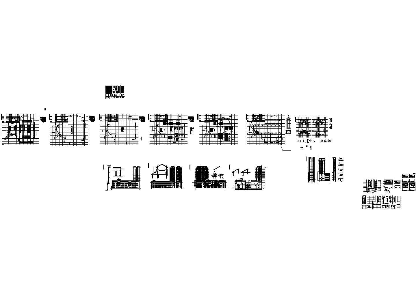 某市电影院全套建筑施工图